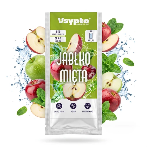 VSYPTO z okusom jabolko-meta, 9 g