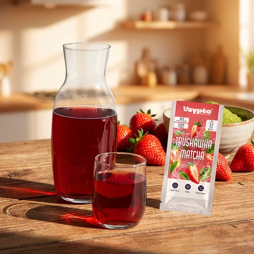 VSYPTO z okusom Jagoda Matcha, 9 g - 8