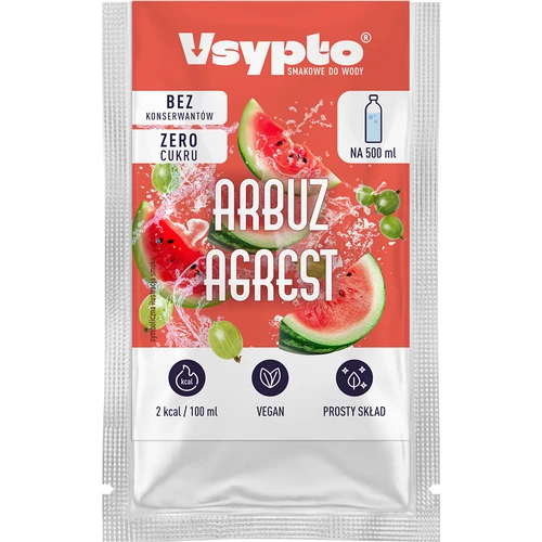 VSYPTO z okusom lubenice in kosmulje, 3 g - 2