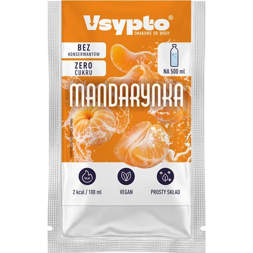 VSYPTO z okusom mandarine, 3 g - 2