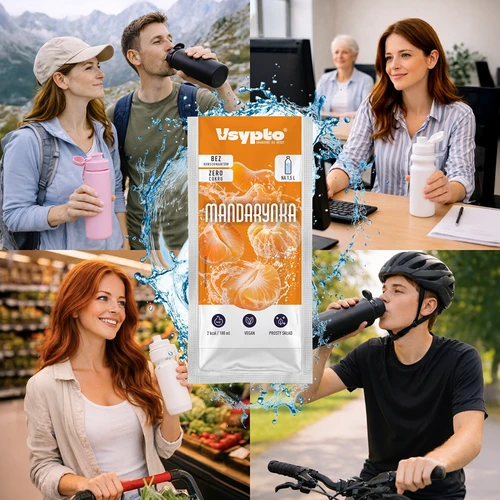 VSYPTO z okusom mandarine, 9 g - 7