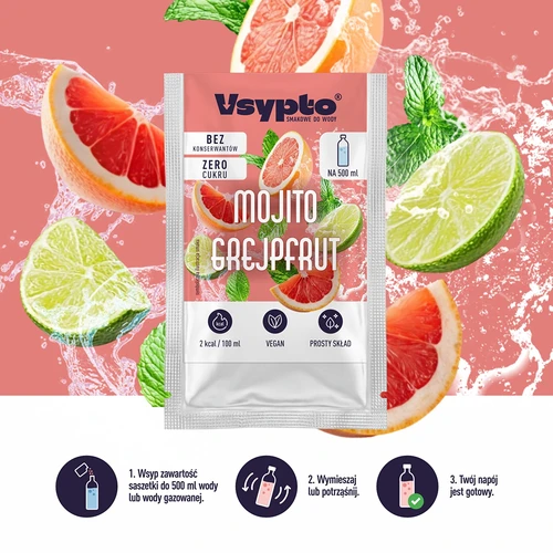 VSYPTO z okusom Mojito grenivka, 3 g - 5