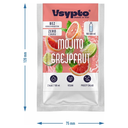 VSYPTO z okusom Mojito grenivka, 3 g - 4