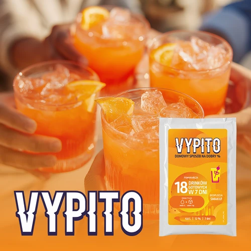 VYPITO 12%, vrečka za 18 drinkov - Pomaranča, 126g - 6