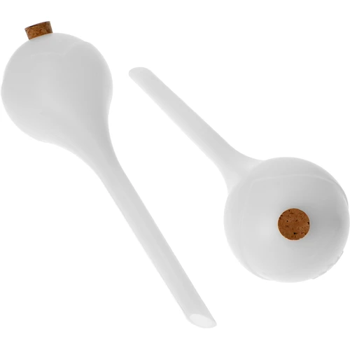 Zalivalne krogle za rastline, bele polprosojne s čepom,  400ml, 4 kosi. - 2