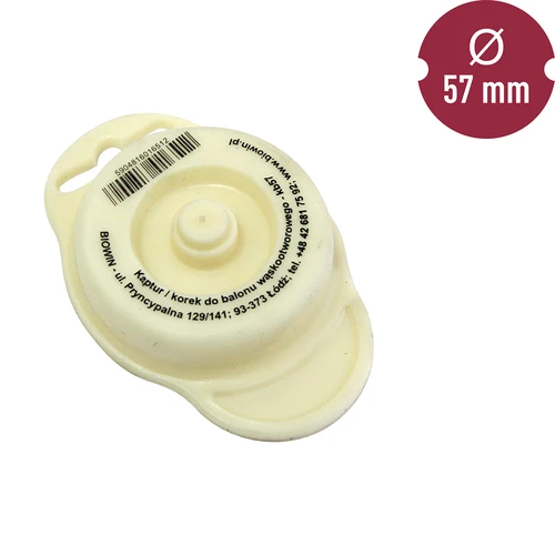 Zamašek / kapa za damižone z ozkim vratom fi57mm - 2