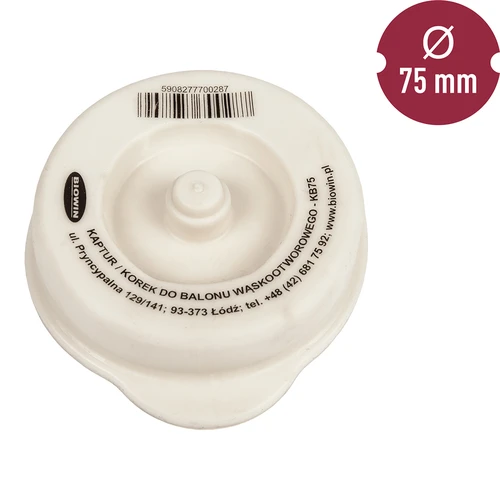 Zamašek / kapica za damižone z ozkim vratom fi 75 mm - 2