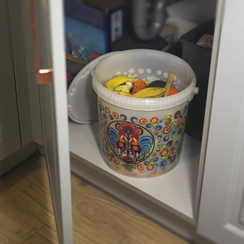 Živilsko vedro GWIOZDA - s pokrovom, 10 L - 8