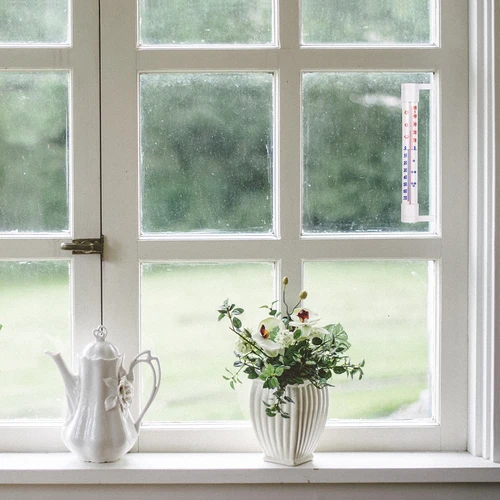 Zunanji termometer, bel (od -60 °C do +50 °C) 23 cm - 6