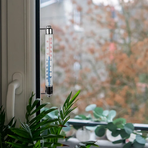 Zunanji termometer s kovinskim ohišjem (od -50 °C do +50 °C) 20 cm - 6