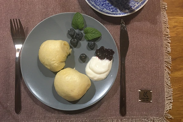 Cmoki na pari z ameriškimi borovnicami