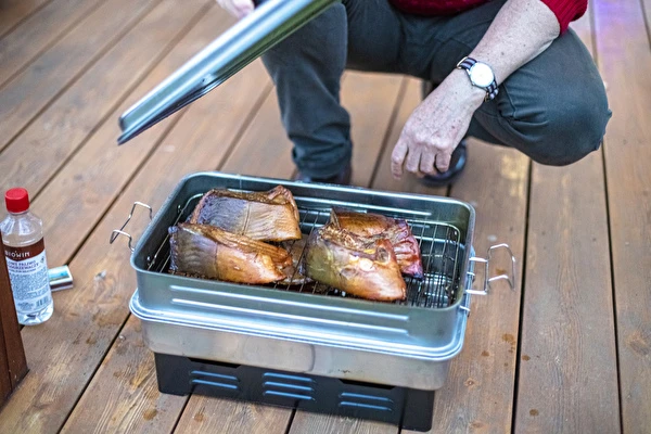 Krap za božični večer, prekajen