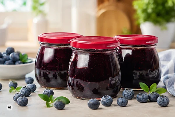 Recept za borovnični džem brez dodanega sladkorja