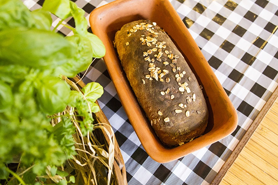 Ajdovo-rižev kruh v loncu