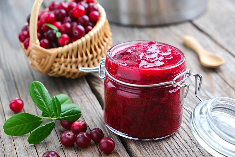 Browin Przepiśnik - Brusnična konfitura – za sendviče, k mesu in paštetam