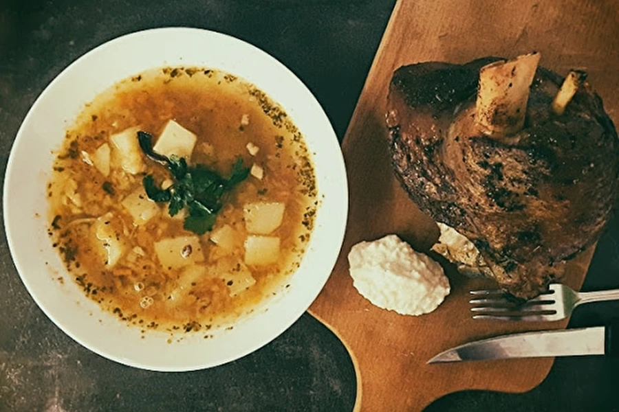 Browin Przepiśnik - Grahova juha s svinjsko kračo