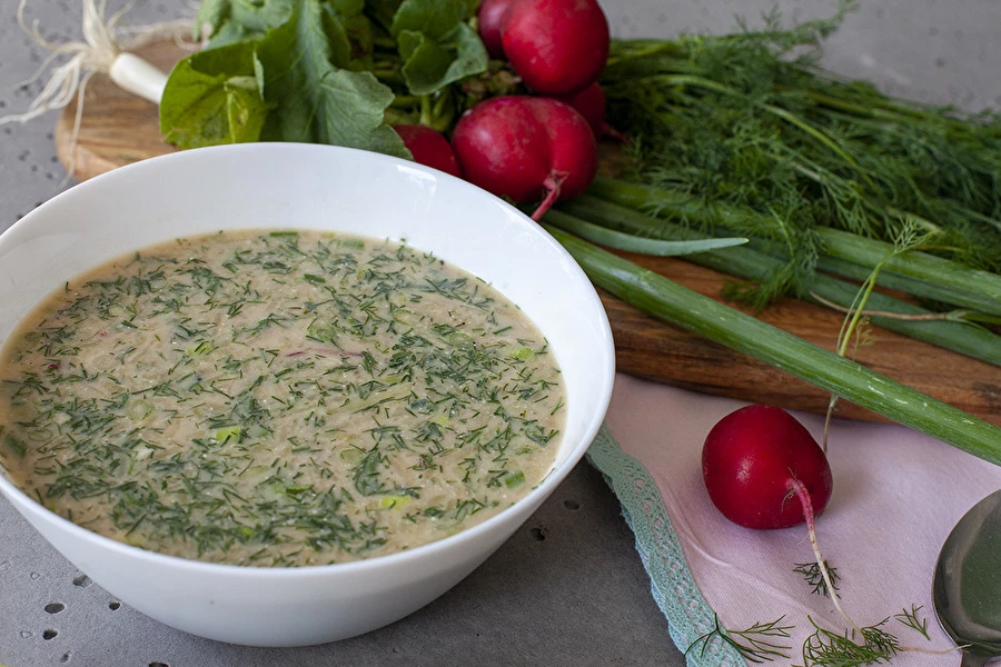 Browin Przepiśnik - Okroška - hladna juha na krušnem kvasu