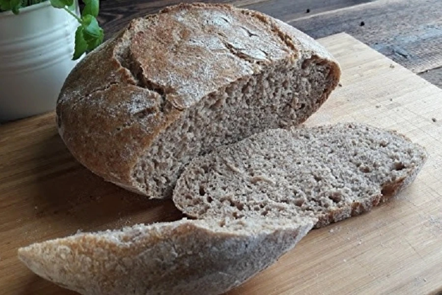 Browin Przepiśnik - Pšenični kruh z dodatkom polnozrnate moke