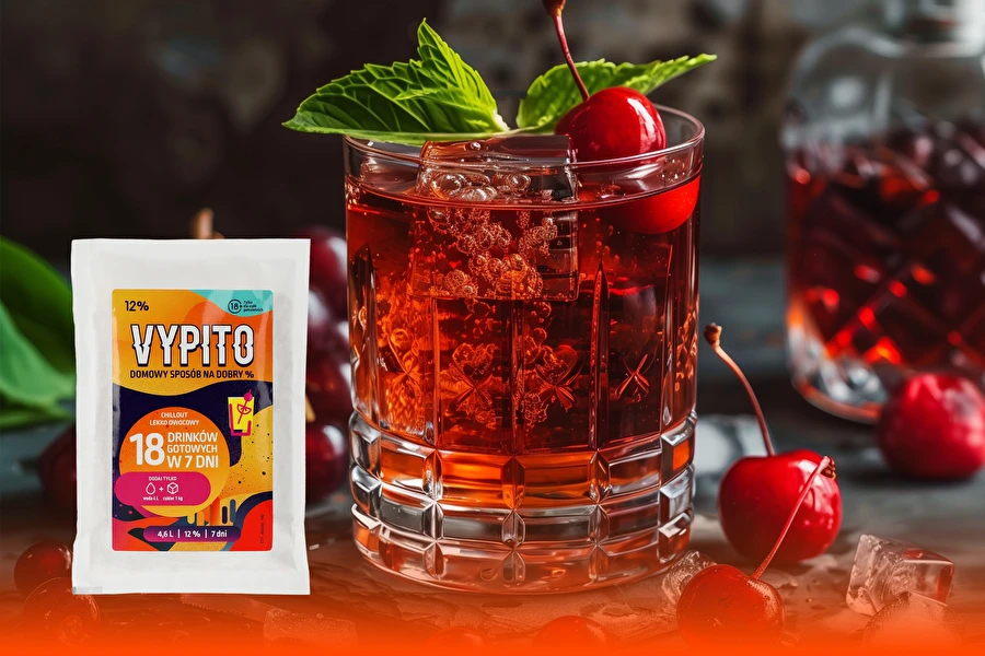 Vypito Višnjev užitek - nežno sladek in saden klasik